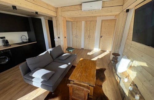 Saint-Etienne-de-Tinee Apartment | Luxurious 4-room chalet-style apartment. Cœur station d'Auron, 10 pers.