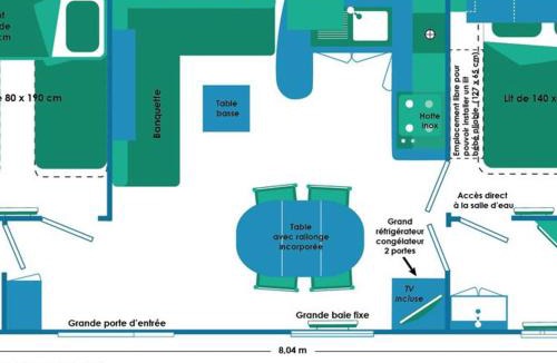 Pezuls Other | Mobil-home confortable avec terrasse et cuisine équipée - API-1-52-743