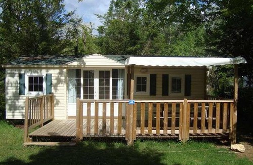 La Cassagne House | Mobile Home with Terrace in La Cassagne for 6 People