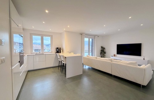 Annecy Apartment | Modern Green & White - Apartment T3 60m2 Annecy - Parking Privé - Wifi - Netflix