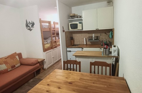 Flaine Apartment | Mountain apartment with garden near ski slopes