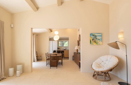 Ramatuelle House | New! Exceptional villa with ocean views, private beach access, and an infinity pool!