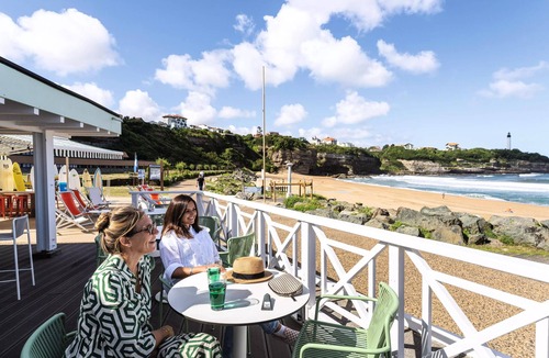 Anglet Hotel | Premium Two-Bedroom Room for 2 Adults and 1 Child with a Stunning Ocean View