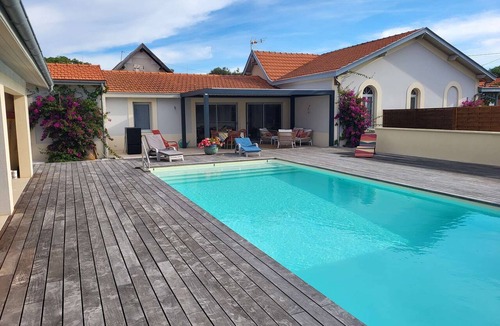 Soulac-sur-Mer House | Ref 038 - Exceptional villa with private pool and jacuzzi in the center of Soulac-sur-Mer