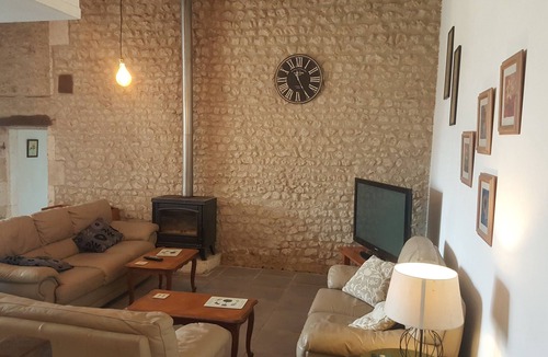 Courgeac Other | Rural retreat surrounded by vines , sleeping 19, with large exclusive pool