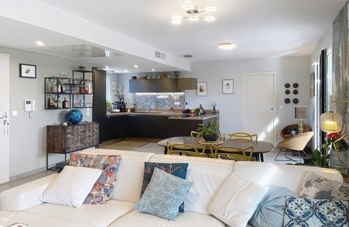 Les Maillans Condo | Spacious apartment in secure residence with swimming pool