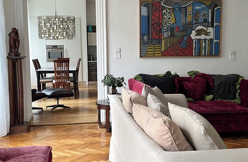 Jean-Medecin Apartment | Spacious charming 2 bedrooms, garden view, golden quarter, 5 min walk to beach