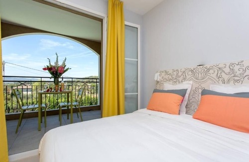Mougins Hotel | Studio Apartment with Sunny Patio | Near Historic Hilltop Village & Museums