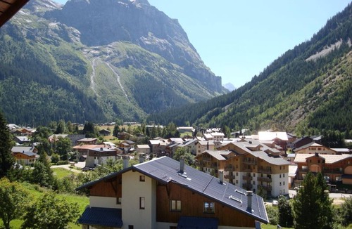 Pralognan-la-Vanoise Apartment | Studio in Pralognan with sunny balcony for 4 people