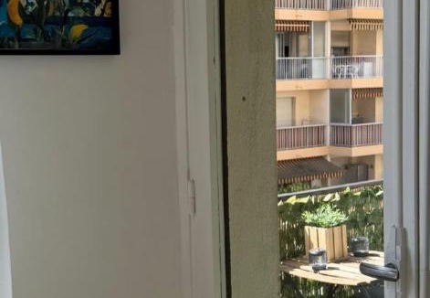 Saint-Sylvestre Apartment | Studio lumineux avec balcon à Nice