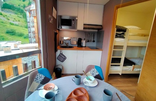 Avoriaz Apartment | Studio rénové pour 4 pers à Avoriaz, exposé Sud - FR-1-633-74