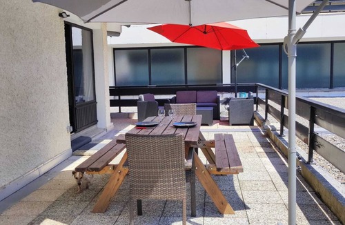 Thollon-les-Memises Apartment | Stunning apartment with a terrace of over 80 square meters. Right in the heart of the resort