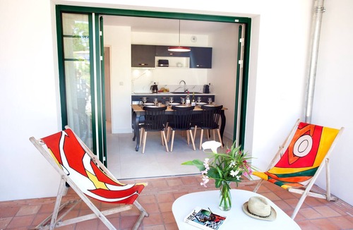 Le Canon Apartment | Villa Aitama T3 - with terrace or balcony view