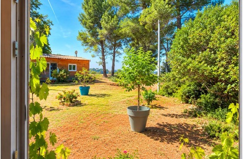 Le Beausset House | Wooden house/Swimming pool/Private Guinguette/Sea view/Air conditioning/Jacuzzi optional