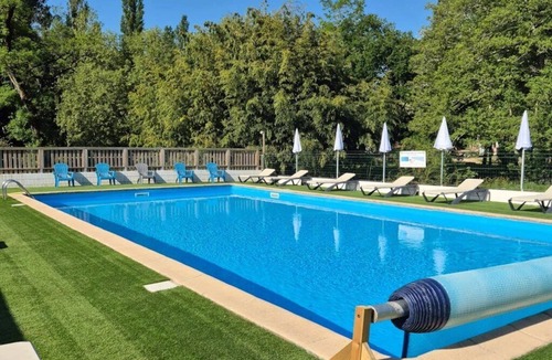 Le Change House | ZEcamping 3 étoiles piscine chauffée locatif BBQ clim 32m2 4 pers
