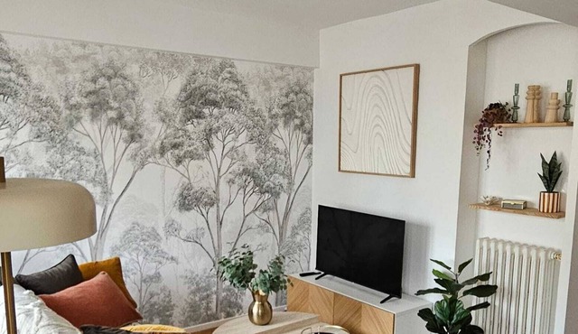 3-bedroom apartment, city center, renovated