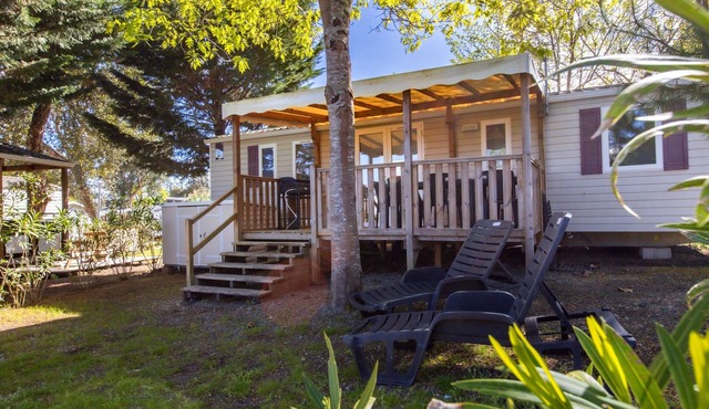 Air-Conditioned Mobile Home Les Viviers – Comfort & Leisure in Lège-Cap-Ferret