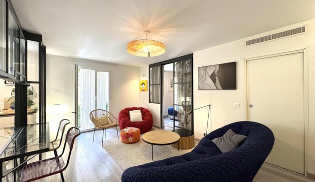 ApartHotel Riviera - Terrasse Loft de la Providence - Vieille Ville - Esprit Loft en 2 pices AC