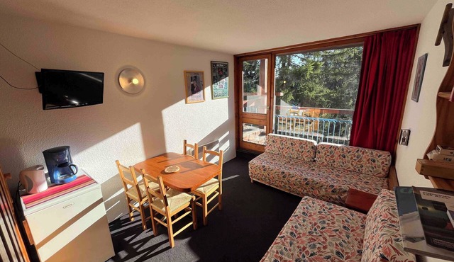 ARC 1800 Apt 2 rooms, summer/winter SKIS, quiet in the center of the resort