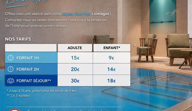 Brit Hotel Limoges Centre Gare - Hôtel & Spa