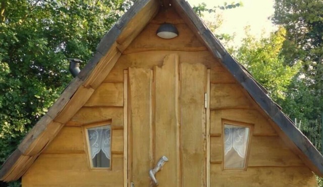 Cabane 3 étoiles - Piscine - eeefbc
