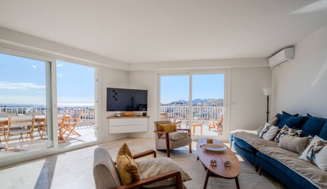🎬 Cannes Centre | Terrace 100m² & Palais
