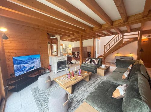 Chalet 6 Pers-Prox Cols-Vue Vallée-Jardin-BBQ