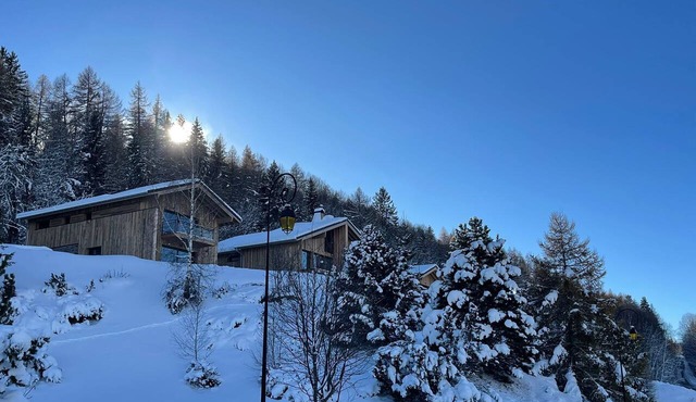 Chalet in La Plagne Montalbert - Sleeps 12 - At the foot of the slopes - Panoramic view