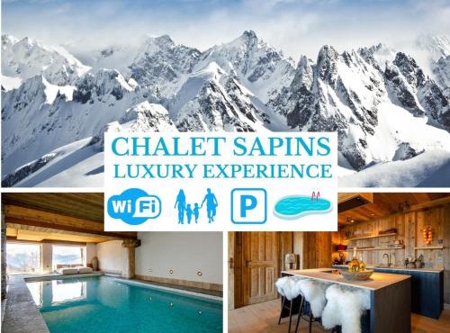 Chalet Sapins - Full Chalet - Luxury Experience - Elegance & Confort - Private Pool