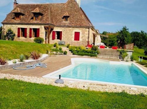Charmante maison à Hautefort avec piscine privée, animaux admis - FR-1-616-514
