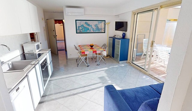 Cozy 2BR with terrace, pool, and garage