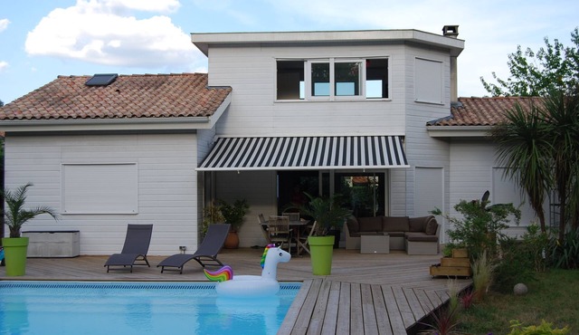 Family villa, quiet, near Bordeaux and Arcachon bay