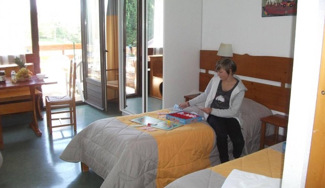 Fitness, swimming pool, hammam, parking, tv, ski locker, 23m², Les Rousses