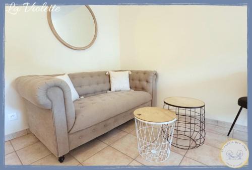 Gîte 4p with views, terrace with heated pool - La Violette in Meyrals
