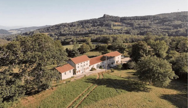 Group estate near Lyon for 34 people