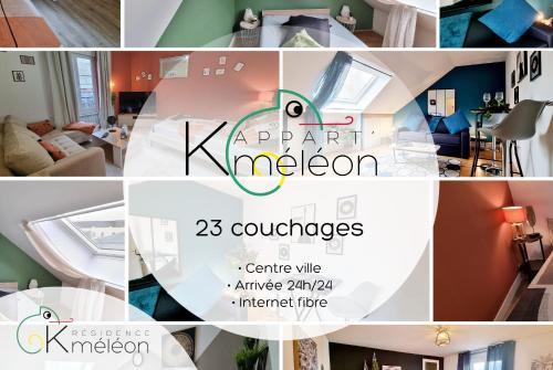La Résidence K-méléon- Hyper centre , 23 couchages in Le Mans