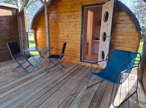 Le Cabanon du camping in Bannes