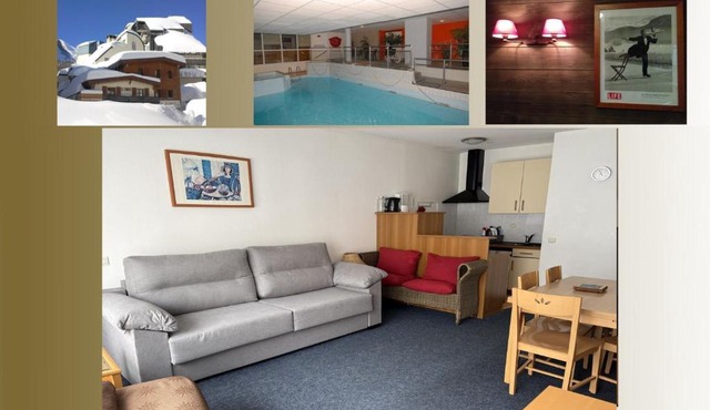 Le Chalet - Piscine - 3 Pièces pour 8 Personnes MAE-6033