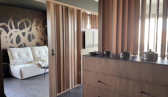 MAGNIFICENT T2 of 42 m2 classified 4* PARKING, TERRASS VIEW SEA/GOLF,CENTRE & BEACH