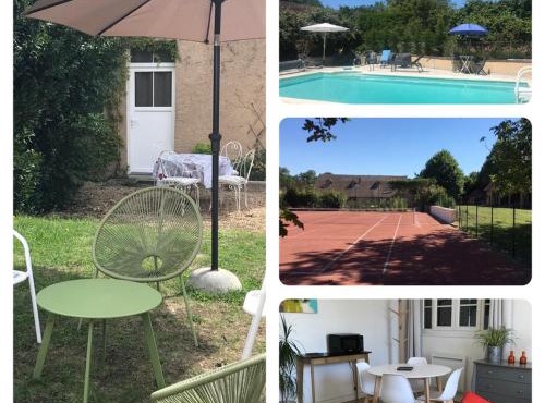 Maison privée "La Coudanne" piscine, tennis, parking