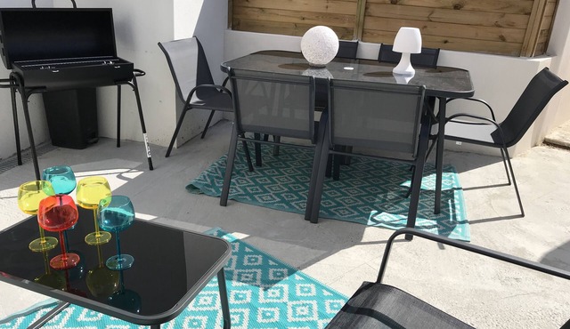 Maisont3 Duplex Avec Cour Privée à 400 Plage in Angoulins