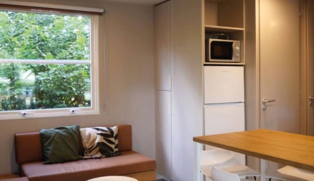 Mobile home for 6, 3 bedrooms with terrace