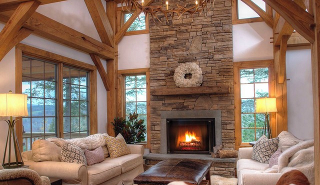 New Custom Built Catskill Mountain Chalet with Elevator in Windham