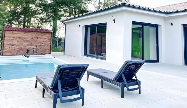 Relaxation & Serenity in Coulounieix-Chamiers – House with Pool and Spa in Coulounieix-Chamiers