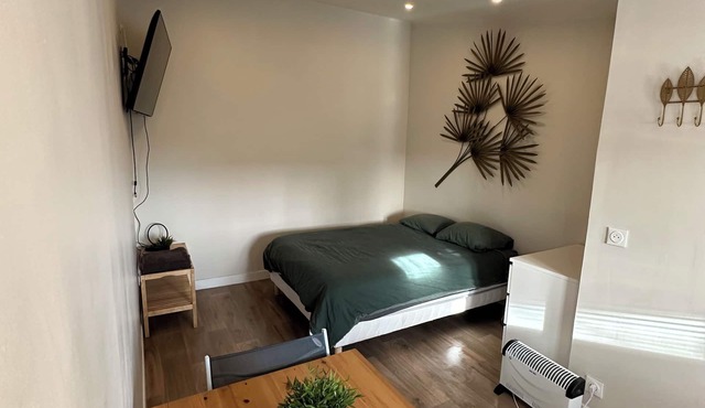 Self-contained studio in a house 15min from Roissy