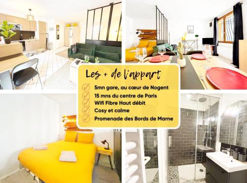 Studio calme, RER 5mn,Paris en 15mn,commerces 3mn