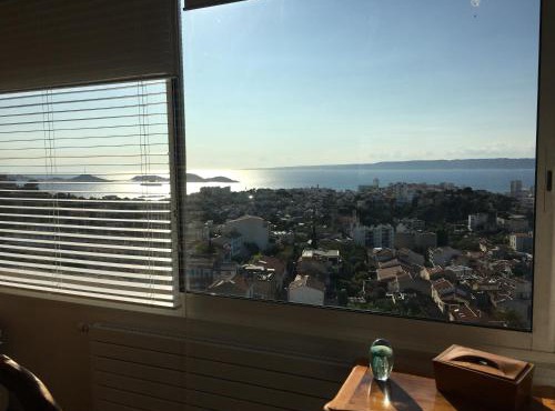 T2 ,magnifique vue panoramique mer, proche des plages