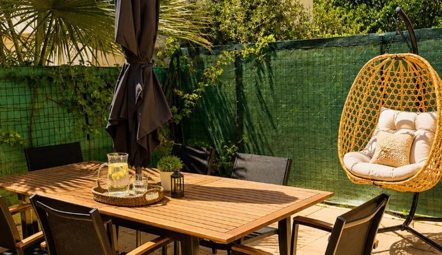 T4 Moderne Climatisé - Parking privé- Terrasse - Plage - Nice