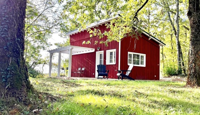 The little house on the edge of the woods