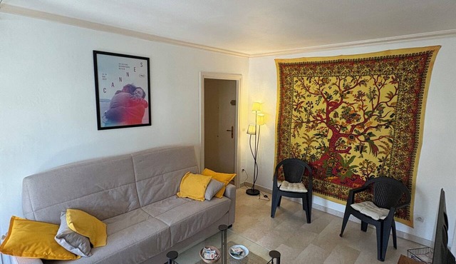 Two-room apartments just a stone's throw from Cannes.